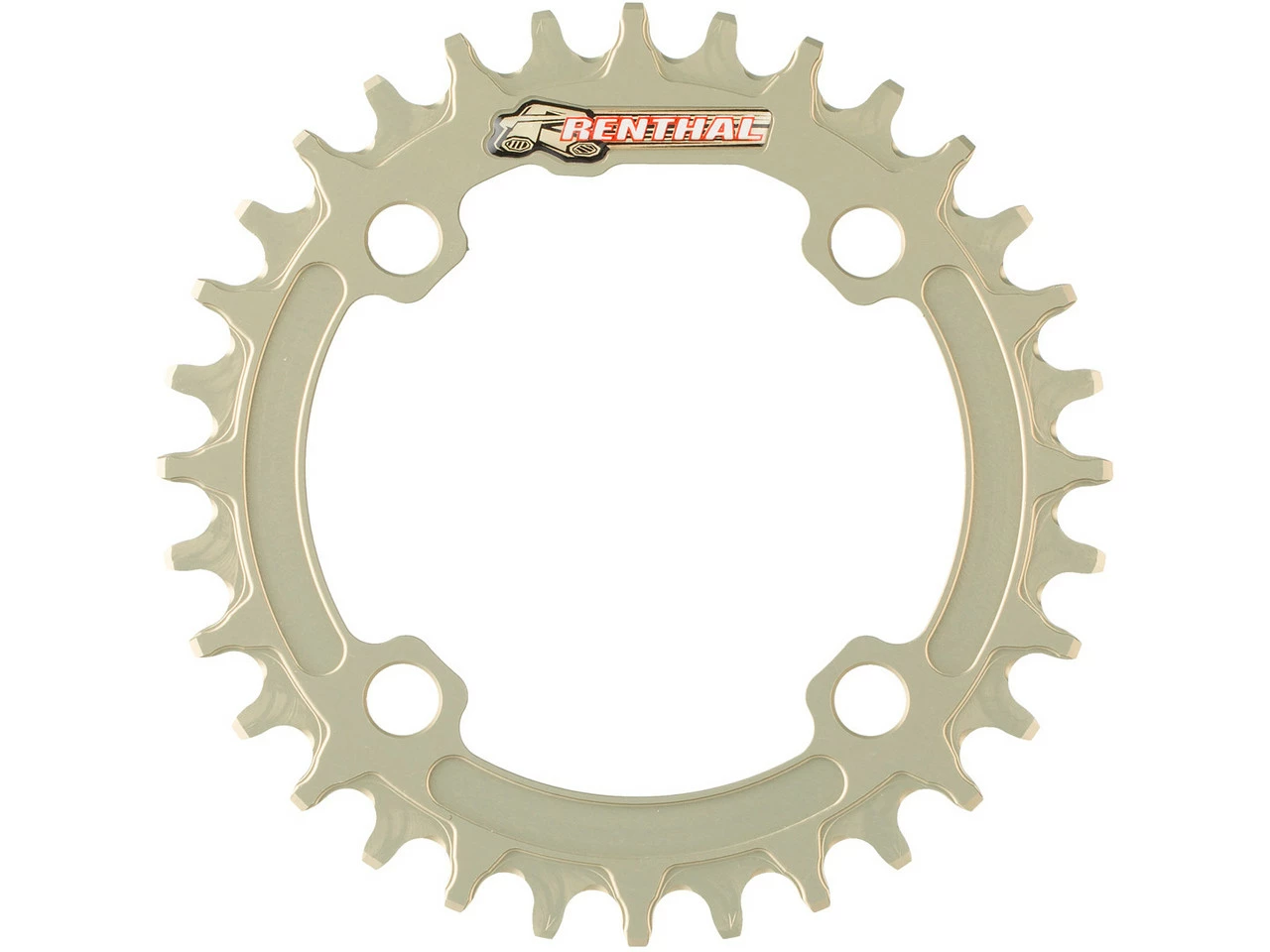 Renthal 1XR Kettenblatt, 4-Arm, 94 Mm Lochkreis 3 Renthal 1XR Kettenblatt, 4-Arm, 94 Mm Lochkreis