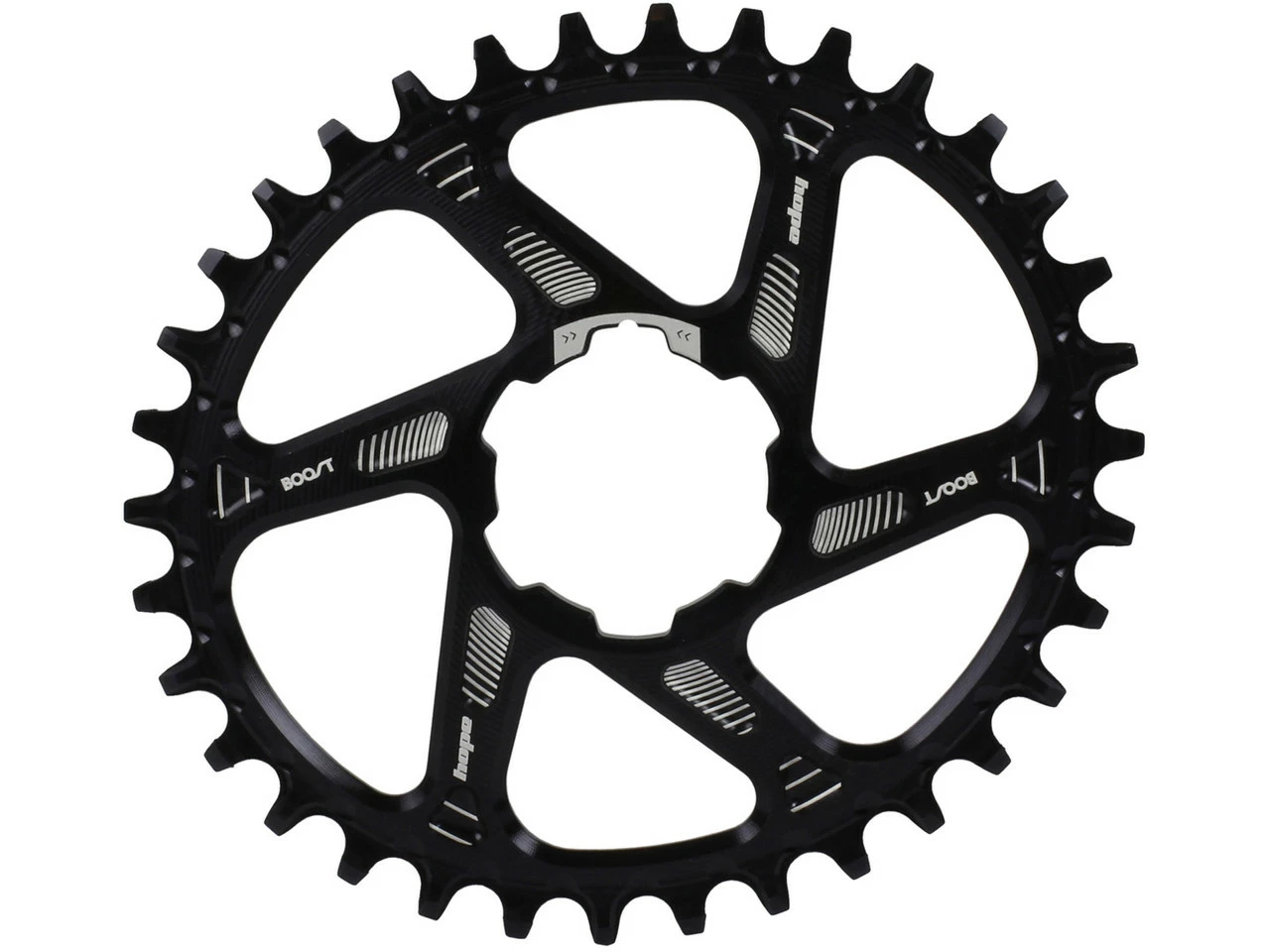 HOPE Oval Spiderless Boost Retainer Ring Direct Mount Kettenblatt 6 HOPE Oval Spiderless Boost Retainer Ring Direct Mount Kettenblatt – Bild 4