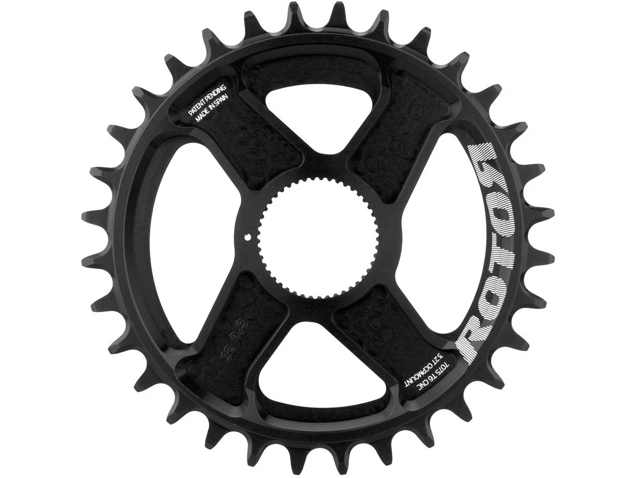 Rotor Kettenblatt Direct Mount R-Hawk / R-Raptor / KAPIC / INPower, NoQ 4 Rotor Kettenblatt Direct Mount R-Hawk / R-Raptor / KAPIC / INPower, NoQ – Bild 2