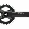 Rotor ALDHU 3D+ 1-fach Kurbelgarnitur Direct Mount, NoQ -Fahrrad Kettenblatt Verkäufe 238425