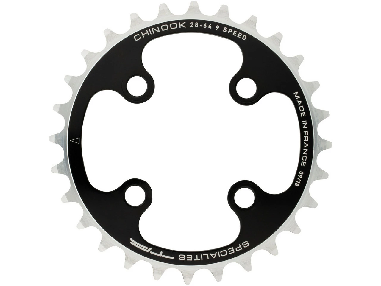 TA Kettenblatt Chinook, 4-Arm, Innen, 64 Mm Lochkreis 3 TA Kettenblatt Chinook, 4-Arm, Innen, 64 Mm Lochkreis