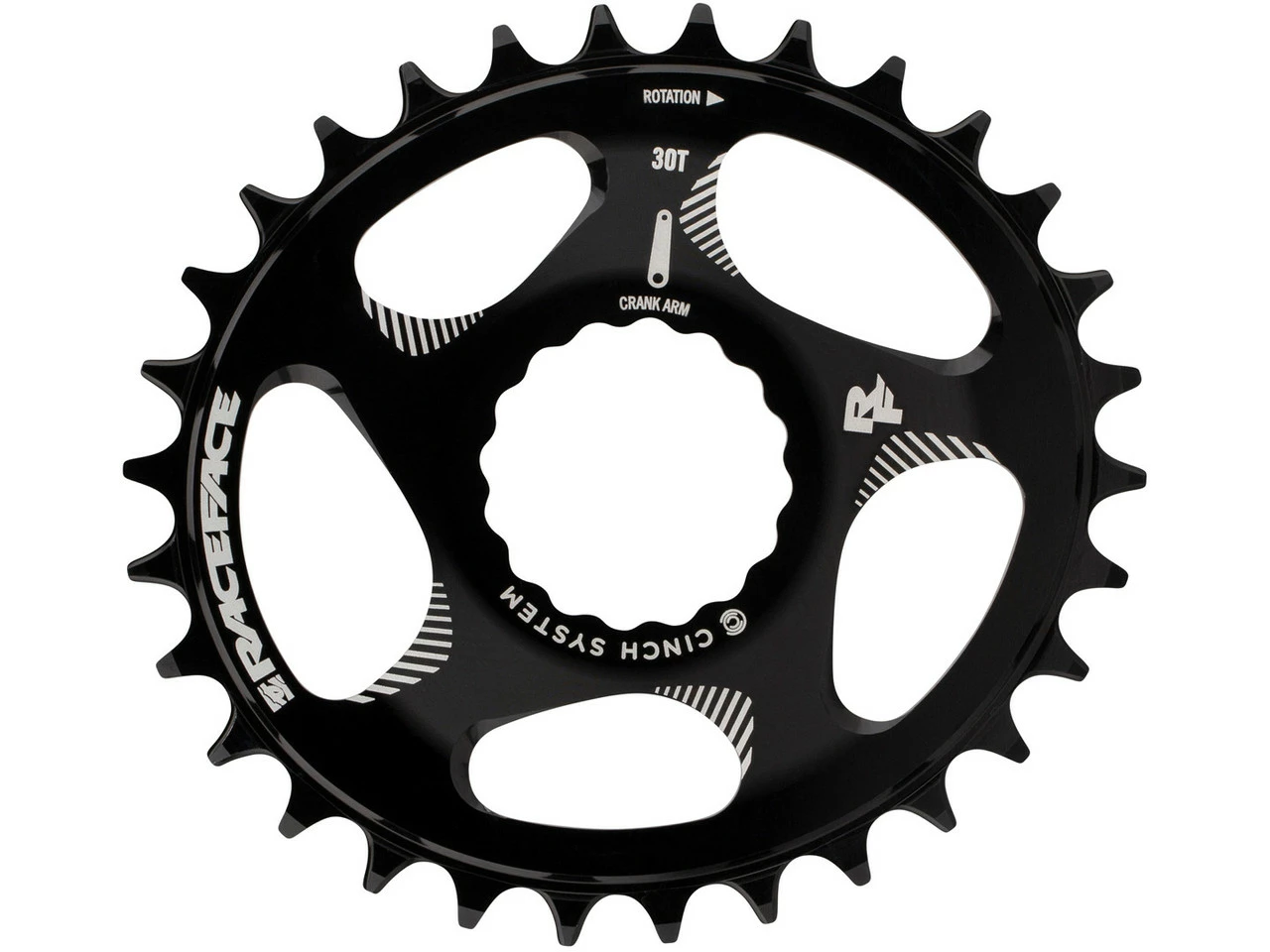 Race Face Cinch Direct Mount Oval Kettenblatt 3 Race Face Cinch Direct Mount Oval Kettenblatt