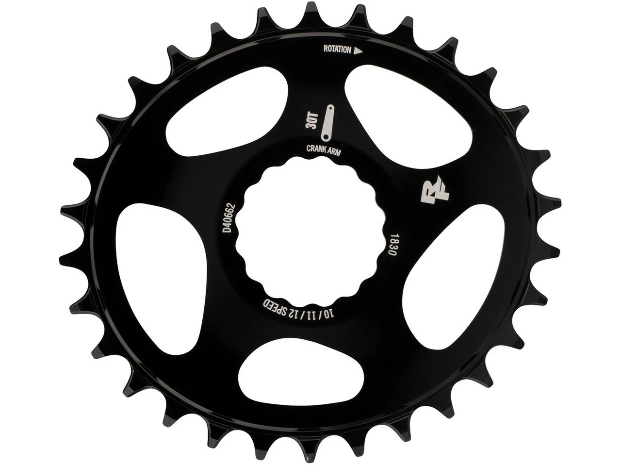 Race Face Cinch Direct Mount Oval Kettenblatt 4 Race Face Cinch Direct Mount Oval Kettenblatt – Bild 2