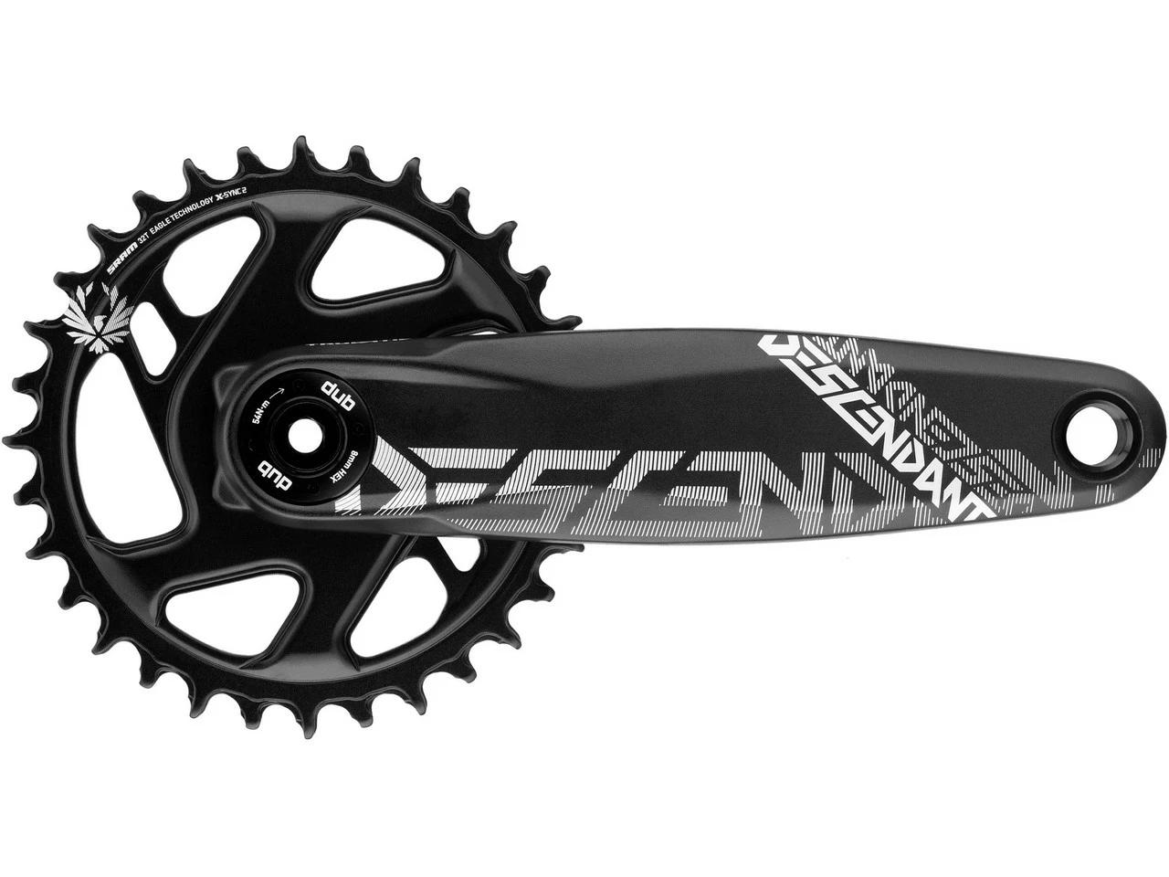 TRUVATIV Descendant 7K Eagle SuperBoost+ DUB 12-fach Kurbelgarnitur 3 TRUVATIV Descendant 7K Eagle SuperBoost+ DUB 12-fach Kurbelgarnitur