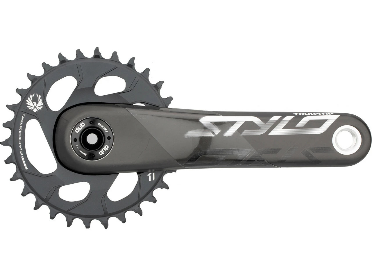 TRUVATIV Stylo 6K Eagle Fat4 Direct Mount DUB 12-fach Kurbelgarnitur 3 TRUVATIV Stylo 6K Eagle Fat4 Direct Mount DUB 12-fach Kurbelgarnitur