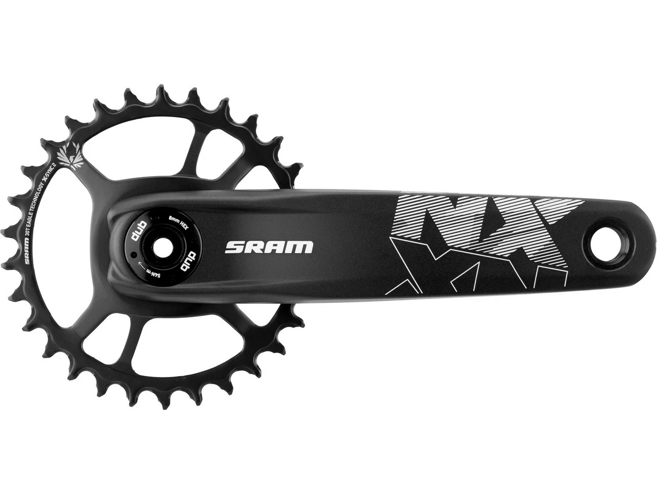 SRAM NX Eagle Fat4 Direct Mount DUB 12-fach Kurbelgarnitur 3 SRAM NX Eagle Fat4 Direct Mount DUB 12-fach Kurbelgarnitur