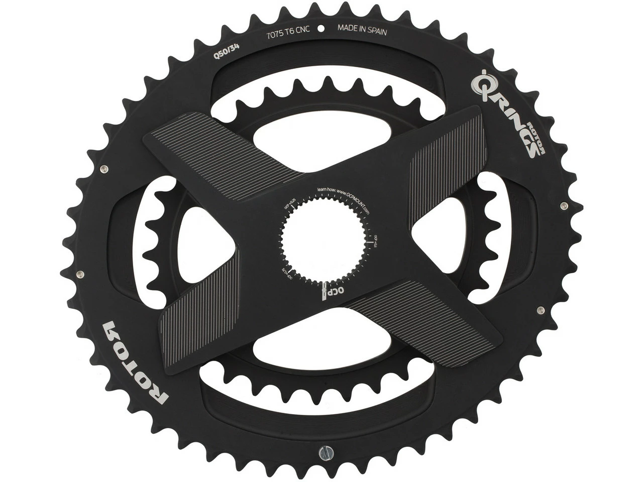 Rotor Doppelkettenblatt DM Spidering Für ALDHU / VEGAST / INPower, Q-Rings 3 Rotor Doppelkettenblatt DM Spidering Für ALDHU / VEGAST / INPower, Q-Rings