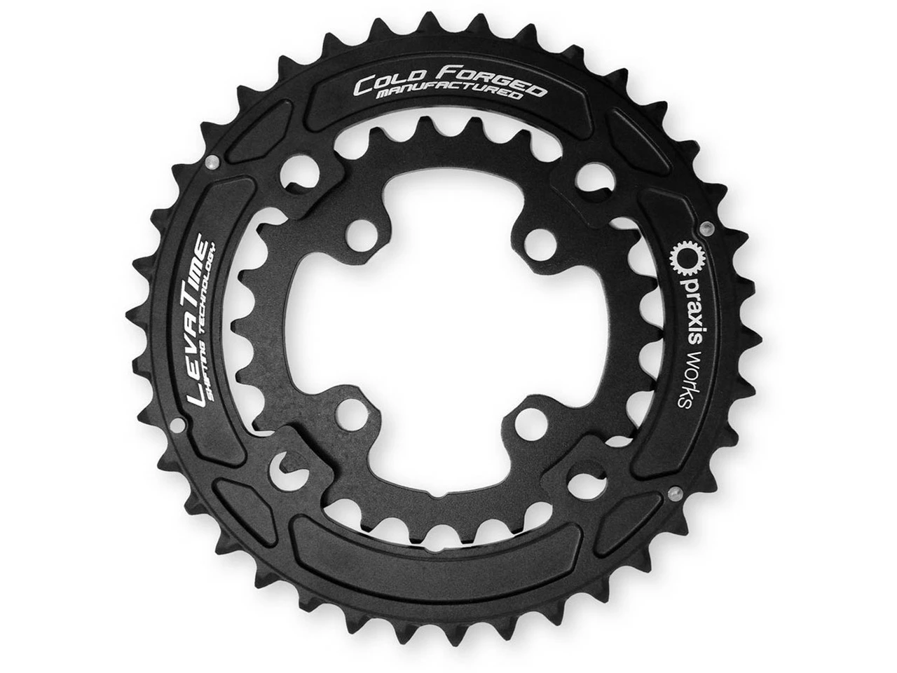 Praxis Works MTB Kettenblatt-Set, 4-Arm, 104/64 Mm Lochkreis 3 Praxis Works MTB Kettenblatt-Set, 4-Arm, 104/64 Mm Lochkreis