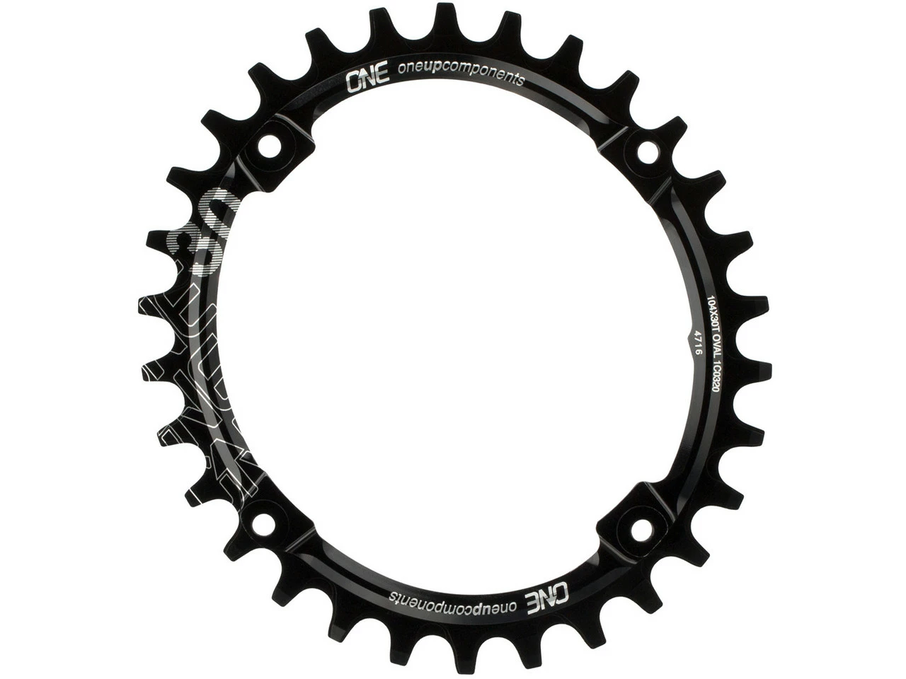 OneUp Components Ovales 104 BCD Traction Kettenblatt 3 OneUp Components Ovales 104 BCD Traction Kettenblatt