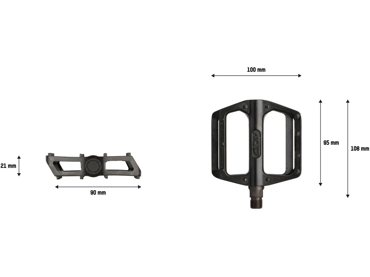 Nc-17 STD Zero Pro Plattformpedale 7 Nc-17 STD Zero Pro Plattformpedale – Bild 5