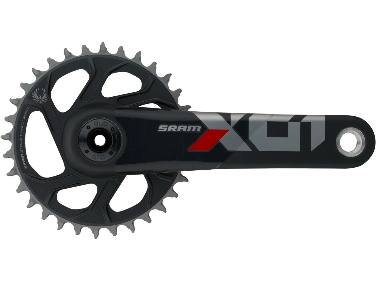 SRAM X01 Eagle Boost DUB DM 12-fach Carbon Kurbelgarnitur 3 SRAM X01 Eagle Boost DUB DM 12-fach Carbon Kurbelgarnitur