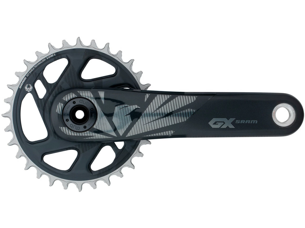 SRAM GX Eagle Boost DUB DM 12-fach Carbon Kurbelgarnitur 3 SRAM GX Eagle Boost DUB DM 12-fach Carbon Kurbelgarnitur