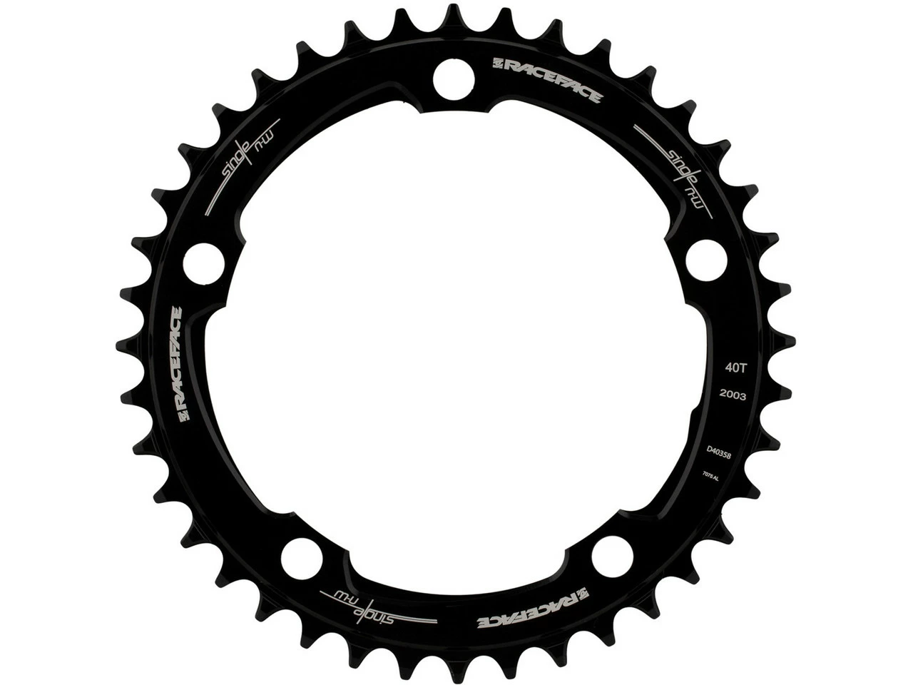 Race Face Narrow Wide Kettenblatt 5-Arm 130 Mm Lochkreis 10-/11-/12-fach 4 Race Face Narrow Wide Kettenblatt 5-Arm 130 Mm Lochkreis 10-/11-/12-fach – Bild 2