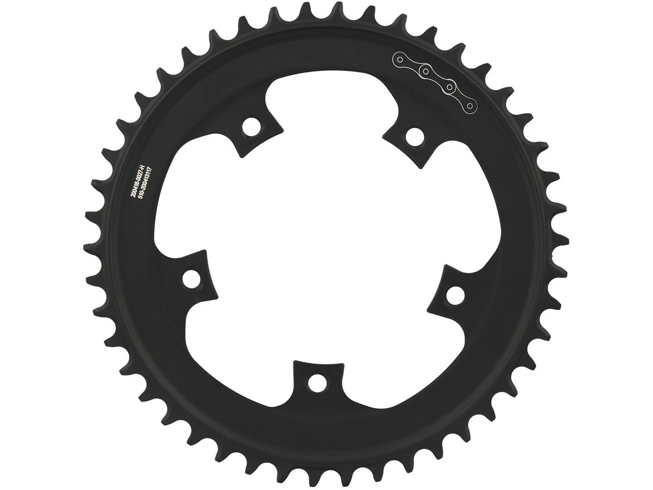 Praxis Works ERing Road 1x 110 BCD Wave Tech Kettenblatt 4 Praxis Works ERing Road 1x 110 BCD Wave Tech Kettenblatt – Bild 2