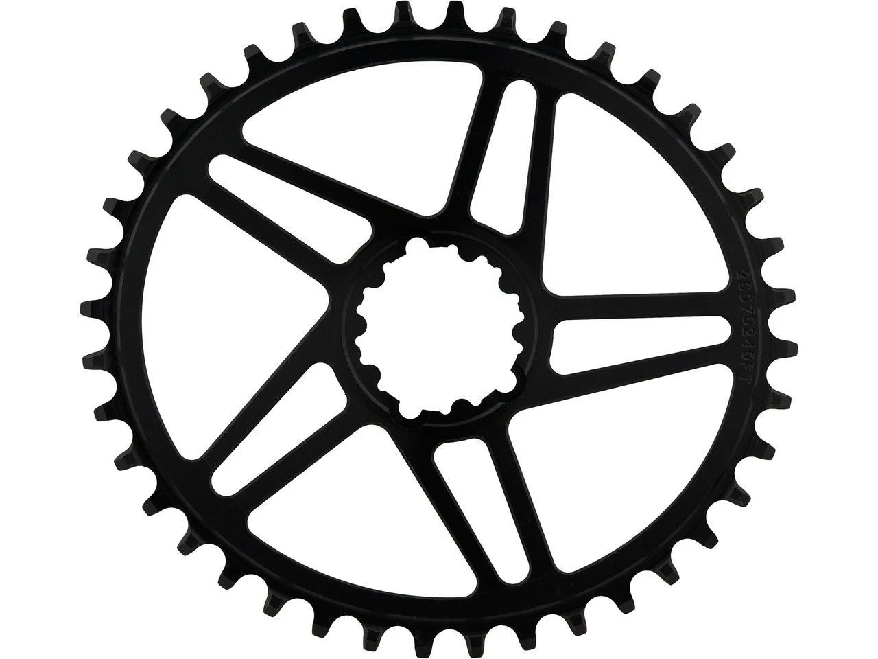 Wolf Tooth Components Elliptical Direct Mount Flattop Kettenblatt F. SRAM Cyclocross / Road 4 Wolf Tooth Components Elliptical Direct Mount Flattop Kettenblatt F. SRAM Cyclocross / Road – Bild 2