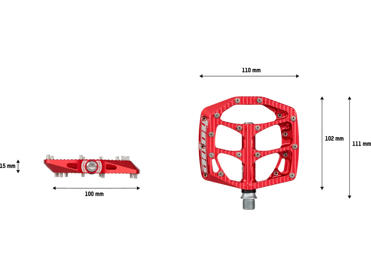 HOPE F20 Plattformpedale 6 HOPE F20 Plattformpedale – Bild 4
