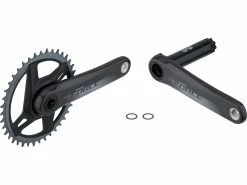 SRAM Force 1 DUB DM 1x12-fach Carbon Kurbelgarnitur -Fahrrad Kettenblatt Verkäufe 447705