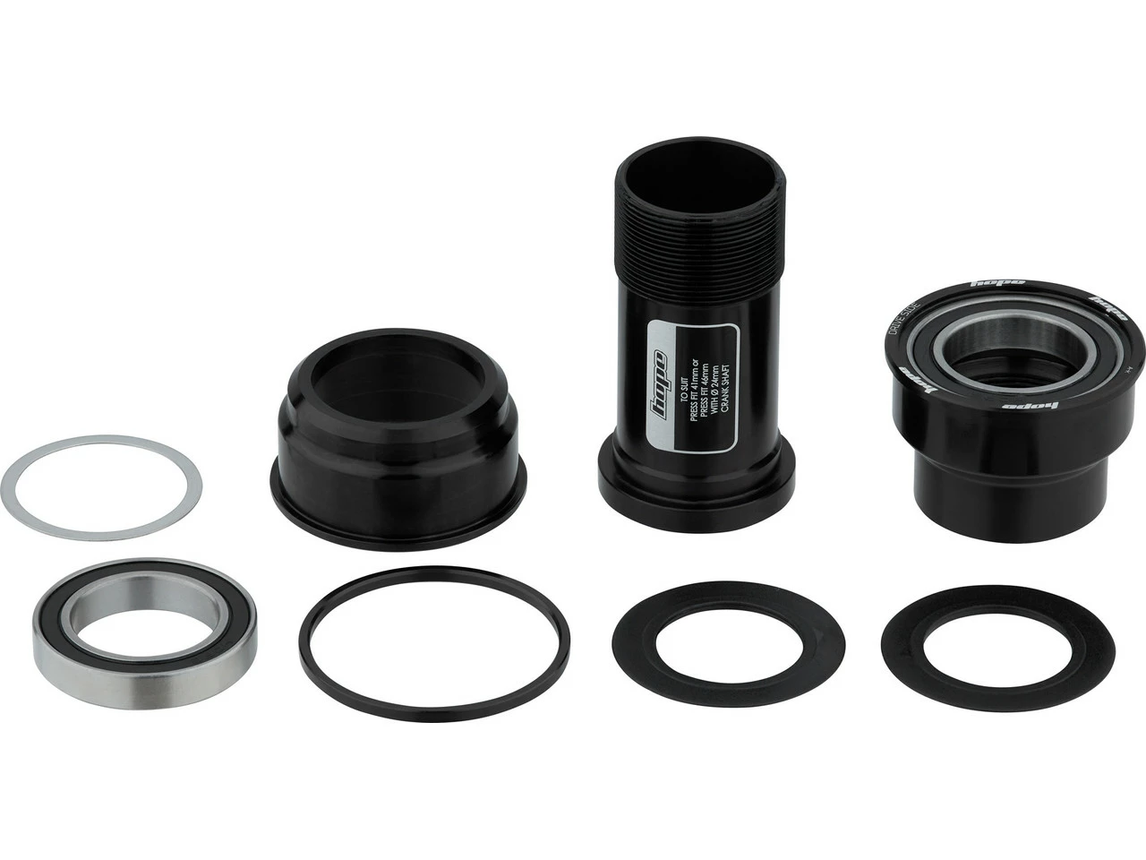 HOPE Edelstahl Pressfit Innenlager 41 X 24 Mm 6 HOPE Edelstahl Pressfit Innenlager 41 X 24 Mm – Bild 4