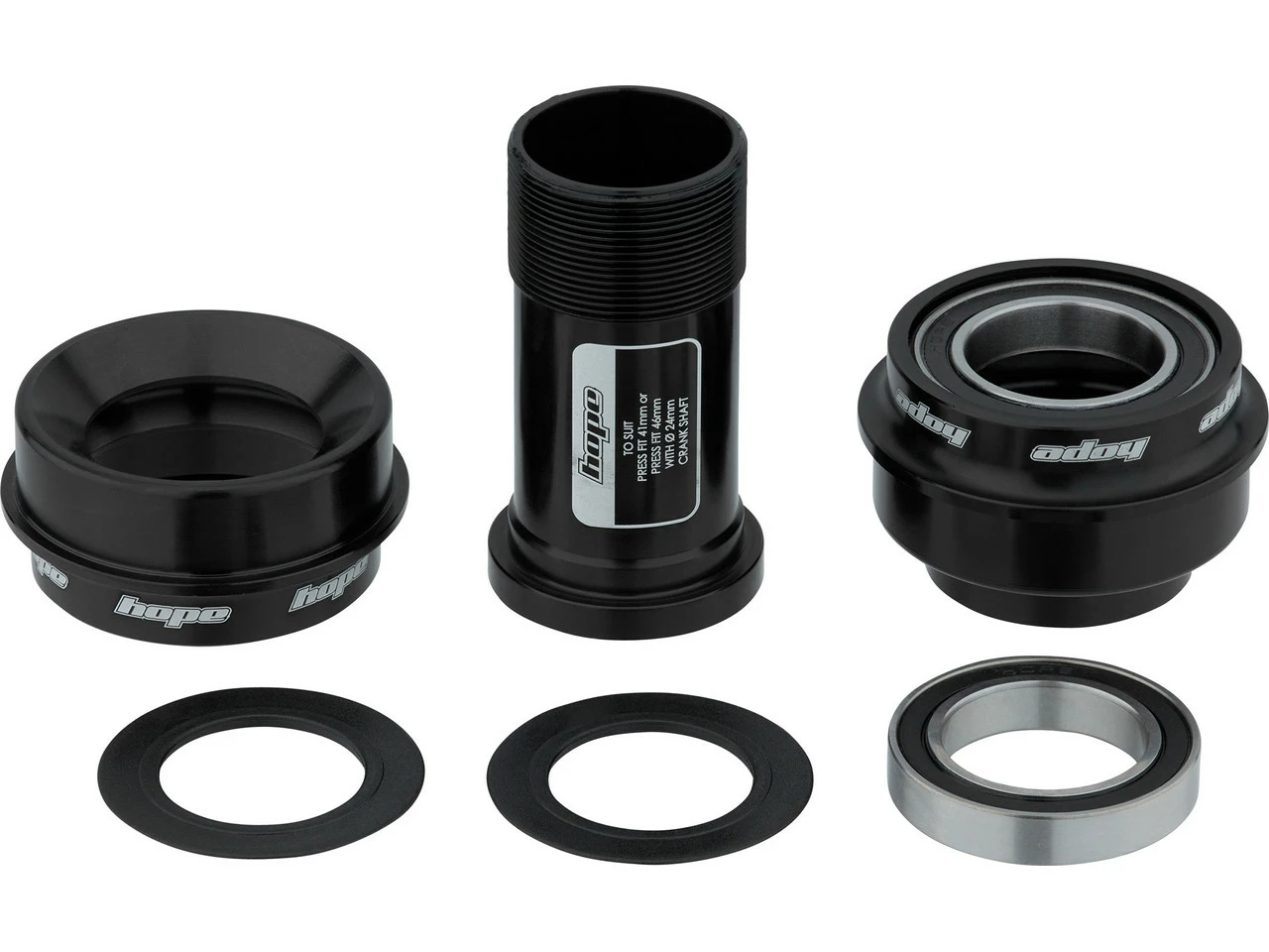 HOPE Edelstahl Pressfit Innenlager 46 X 24 Mm 6 HOPE Edelstahl Pressfit Innenlager 46 X 24 Mm – Bild 4