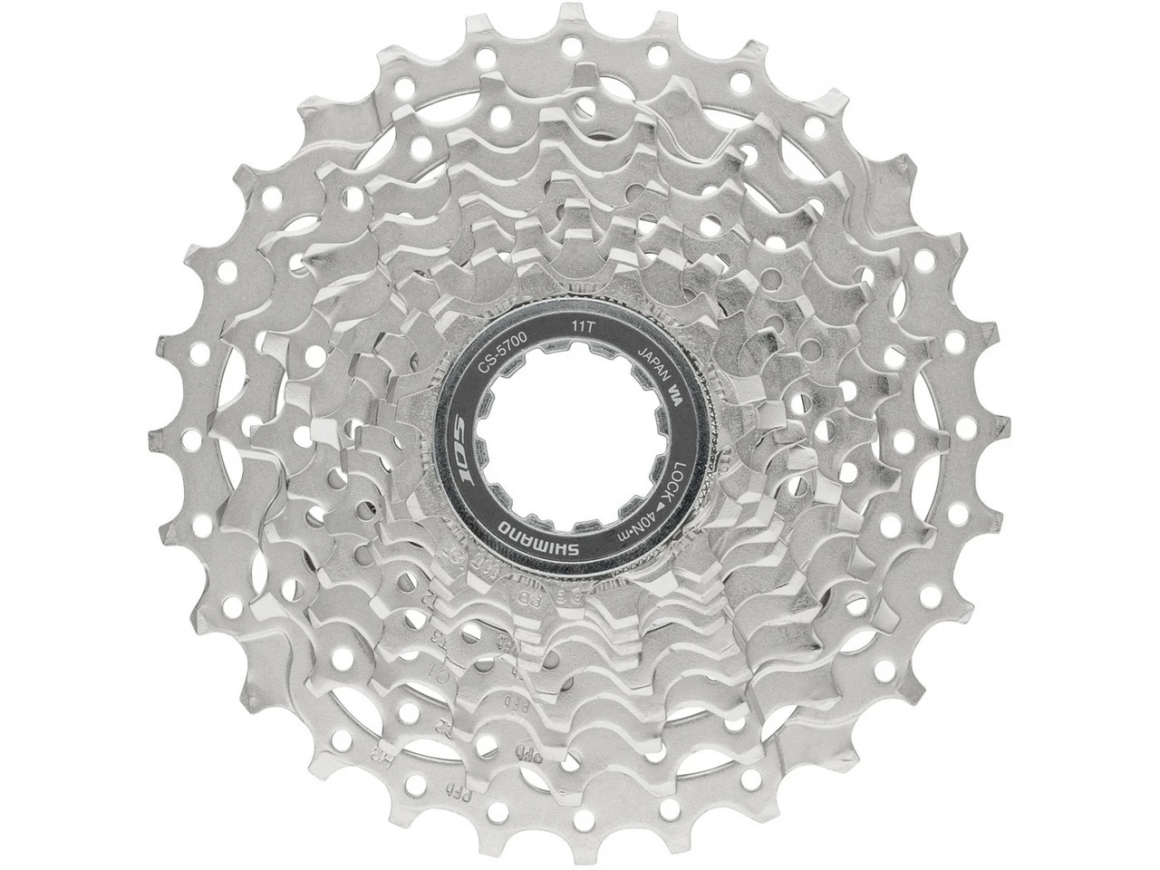 Shimano 105 Kassette CS-5700 10-fach 3 Shimano 105 Kassette CS-5700 10-fach